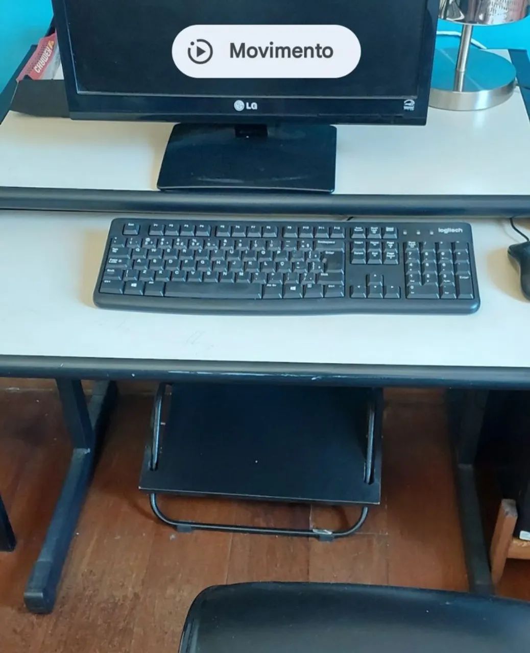 MESA PRA COMPUTADOR DOIS NÍVEIS  - Foto 4