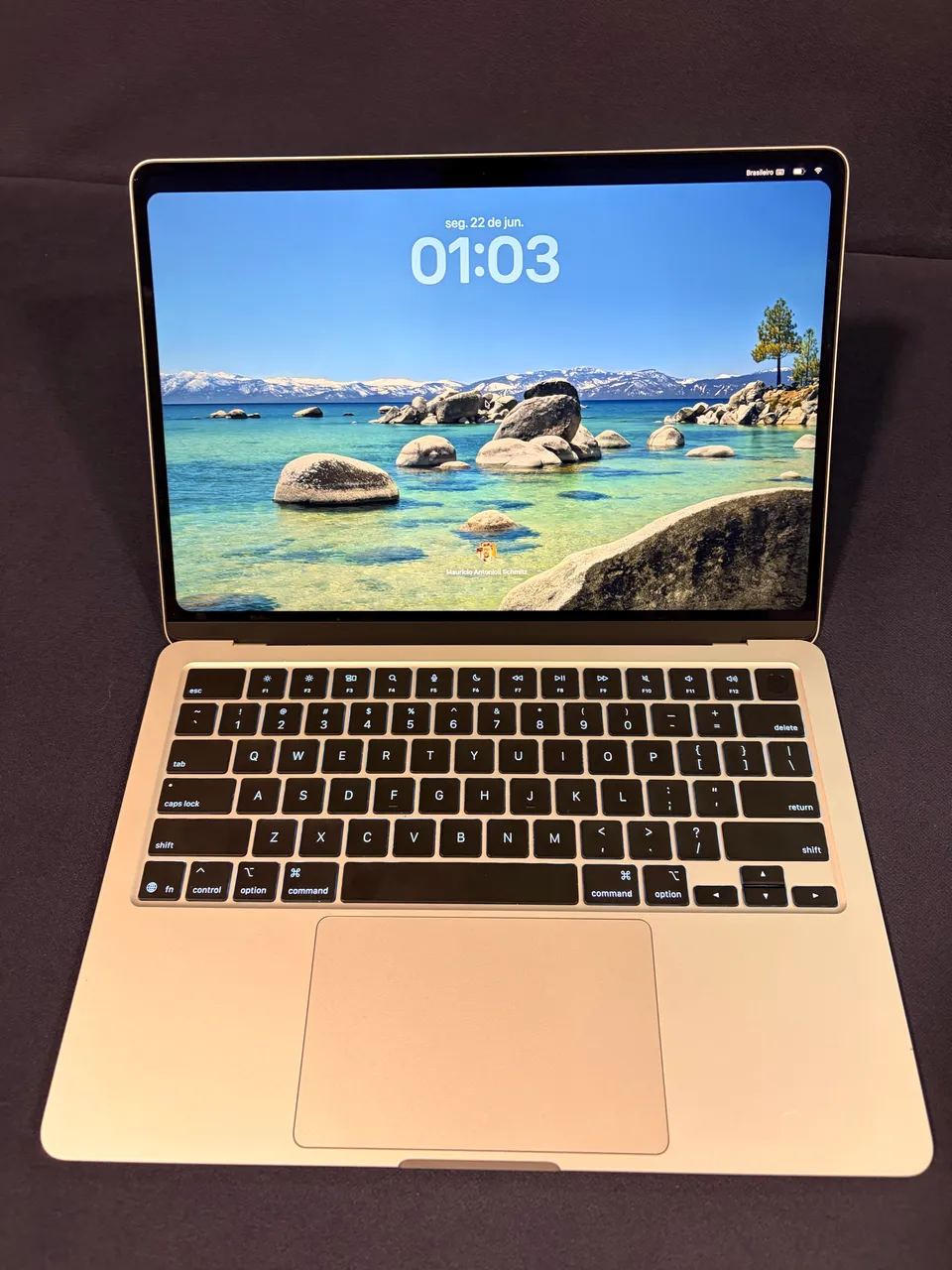 MACBOOK AIR M2 15 POL 256GB 2023 - STARLIGHT - BATERIA 7 CICLOS