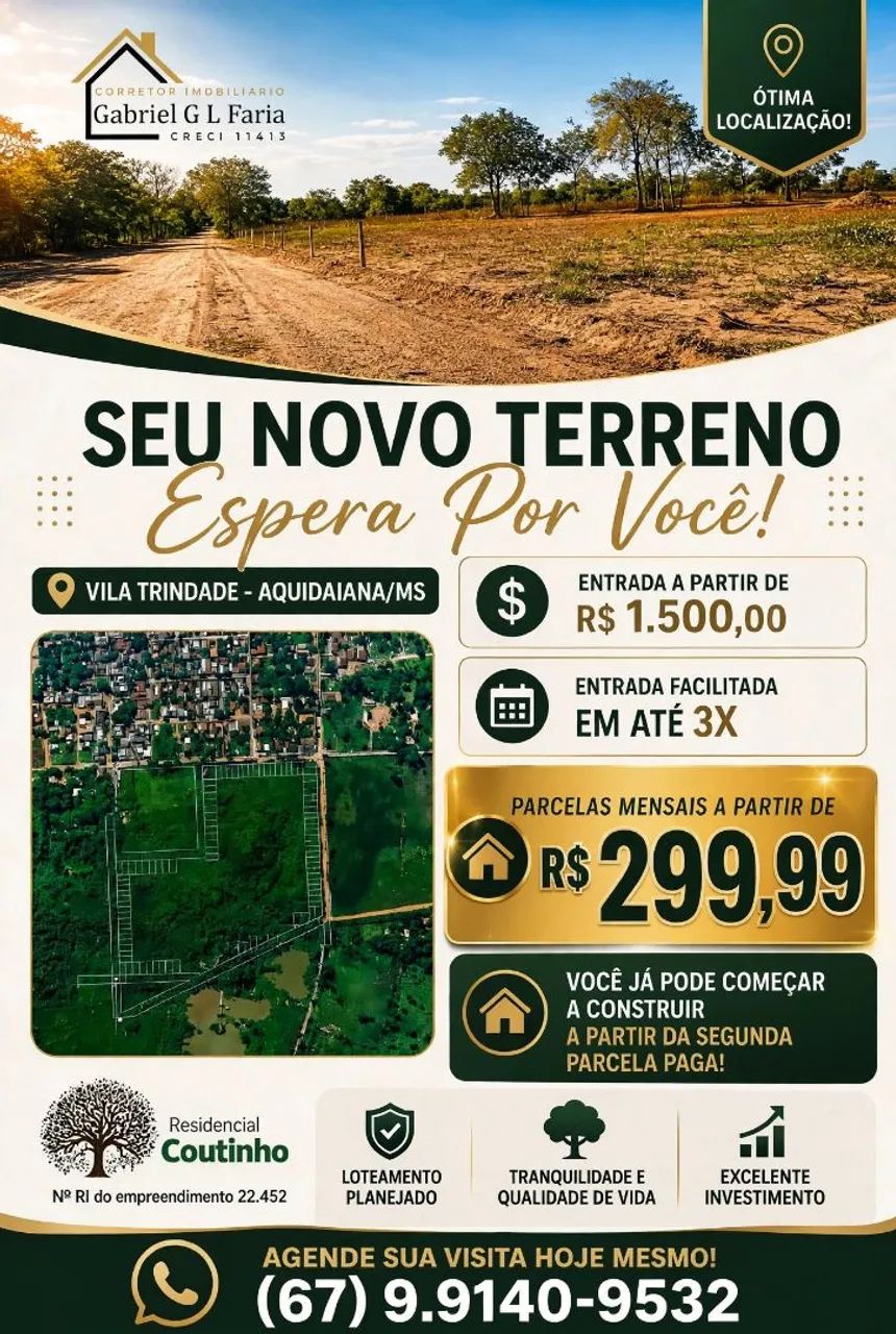 Loteamento em Aquidauana 