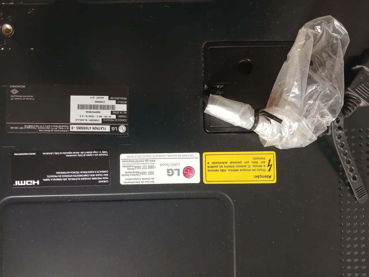 02 Monitores Profissionais LG 47 Polegadas com Case - Foto 2