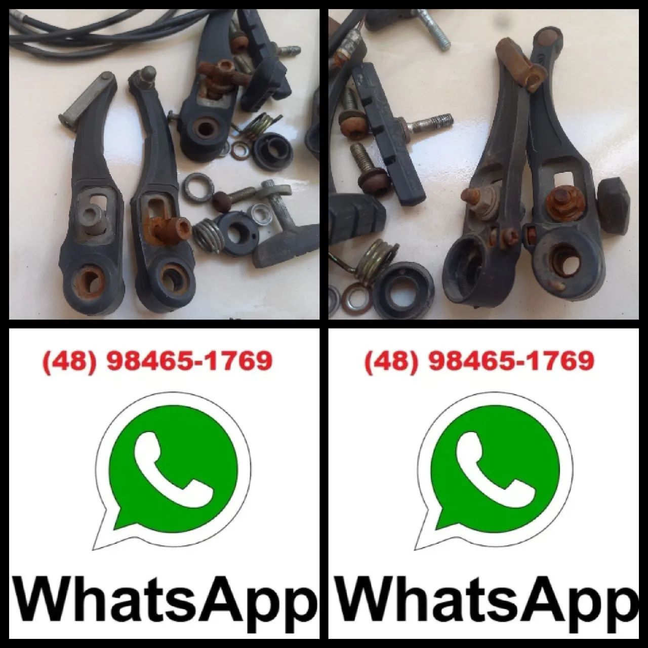 Lote de peças de bicicleta  - Foto 2
