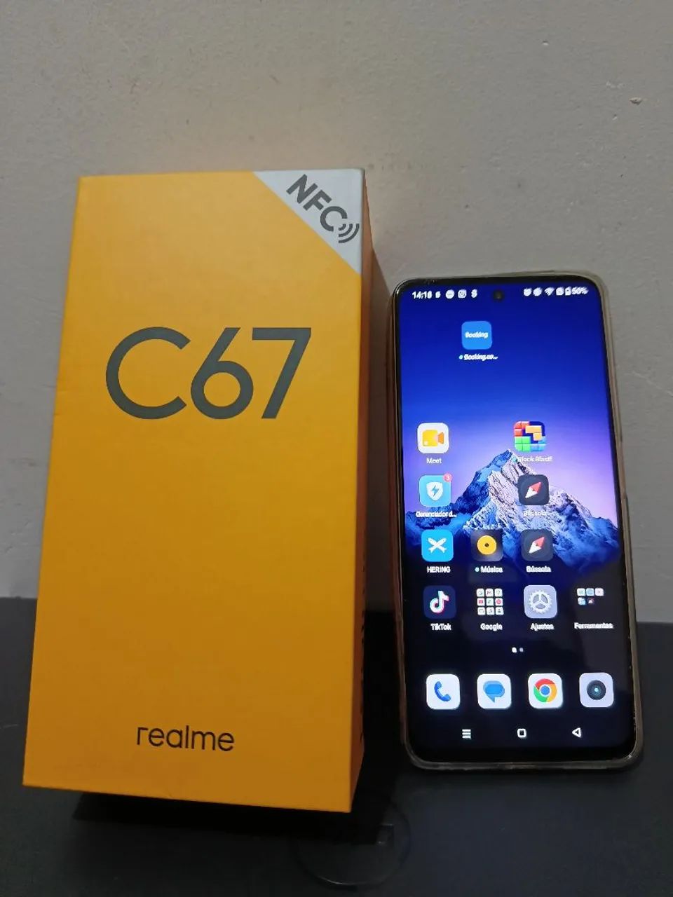 C67 com NFC 256 GB E 8 DE RAM 