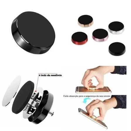 Suporte celular veicular imã/frete grátis