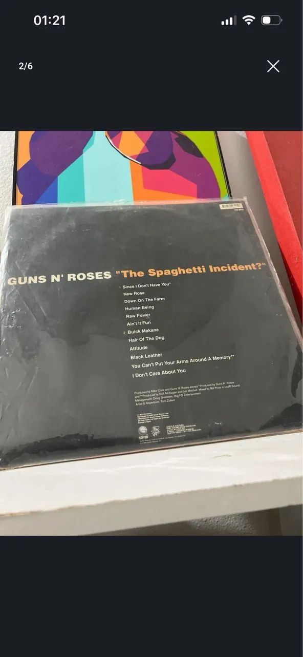 3 DISCOS VINIL GUNS N ROSES