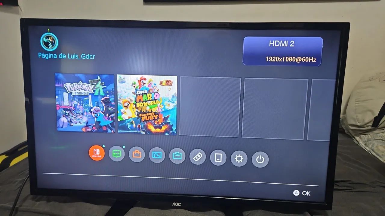 TV AOC 32 polegadas em ótimo estado