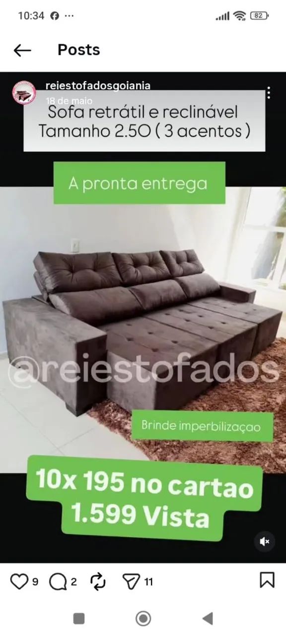 Sofá retrátil entregamos hoje  - Foto 5