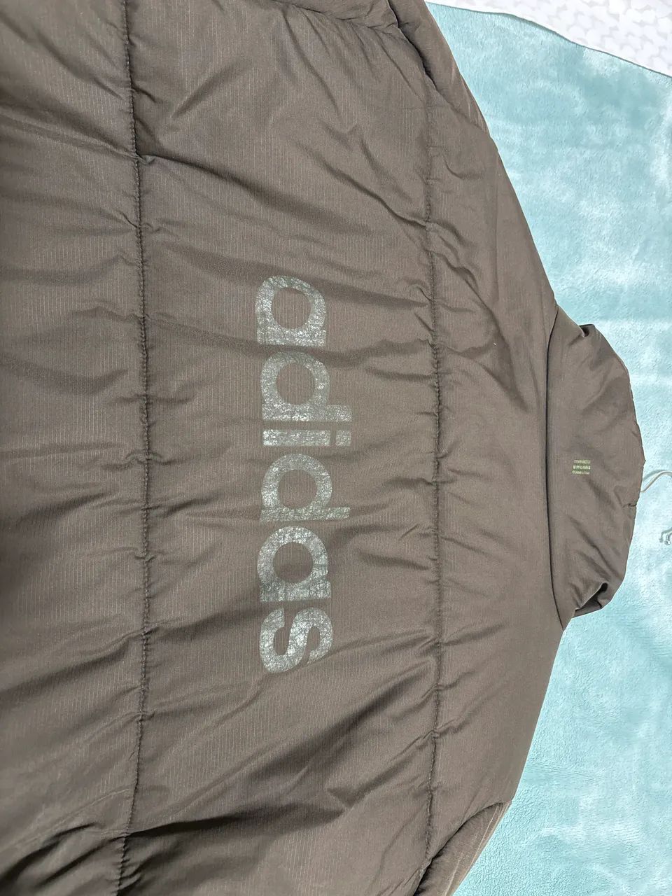 Casaco adidas verde frio e chuva - Foto 3