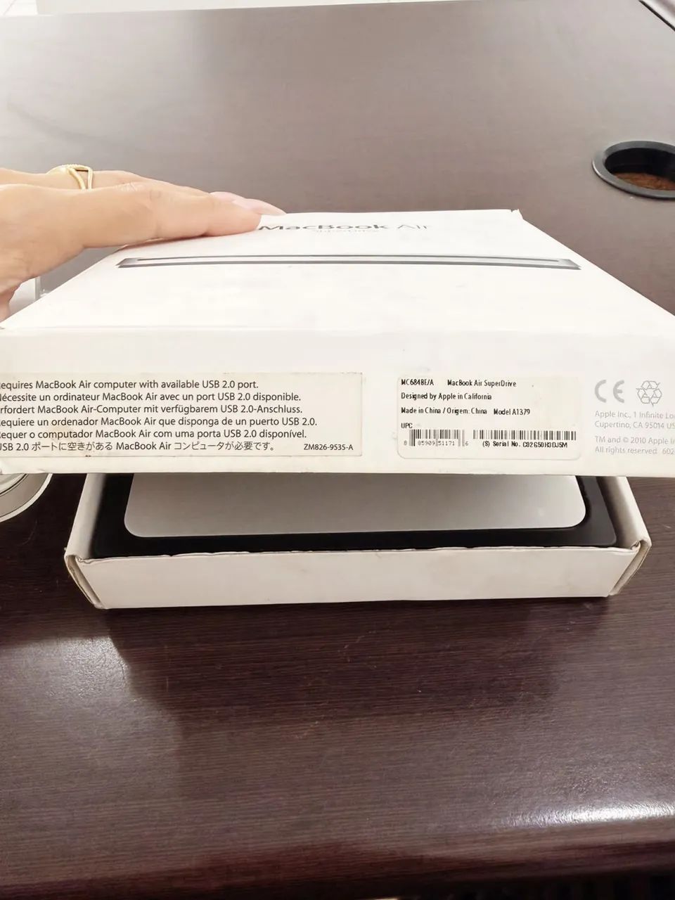 MacBook Air SuperDrive - Semi Novo Na Caixa