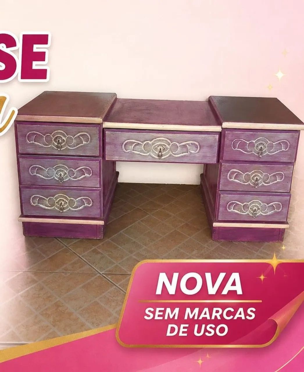 Cômoda lilas