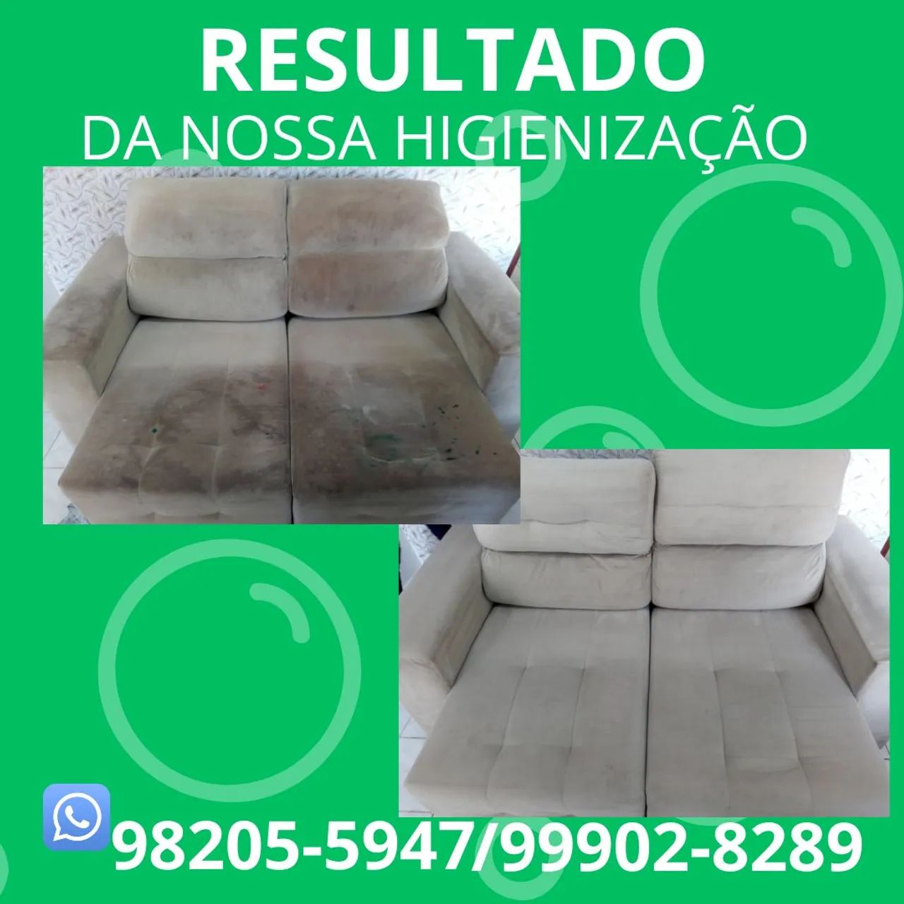Lavagem a seco de sofá e cama  - Foto 3