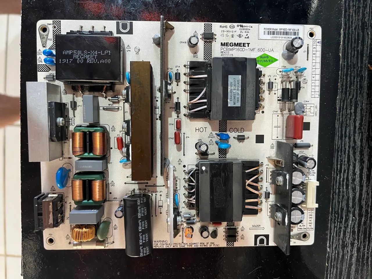 PLACA FONTE PHILCO PTV