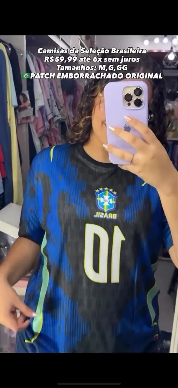 Camisa do Brasil Seleção Brasileira  - Foto 4