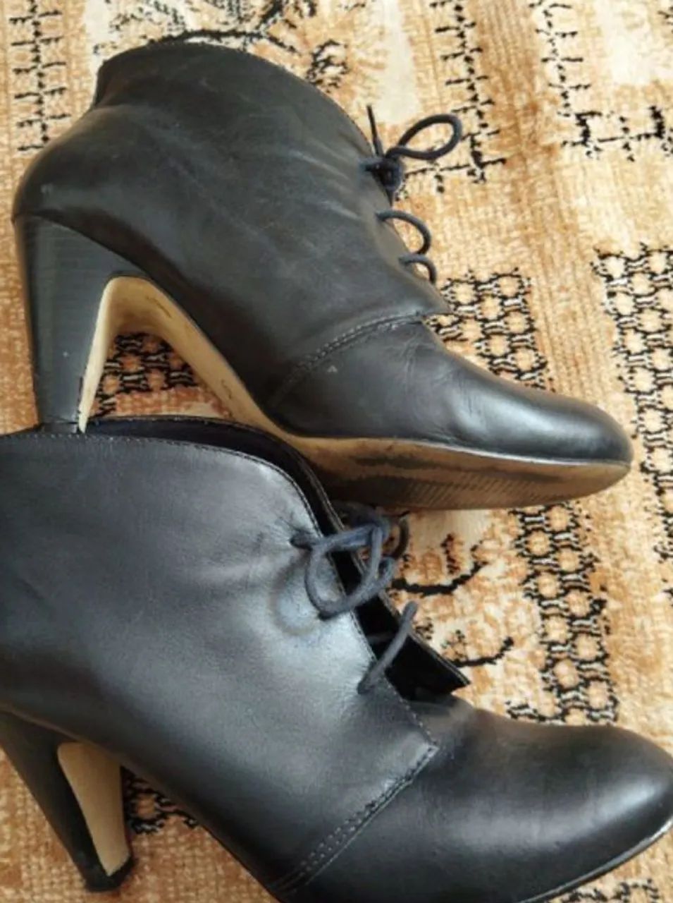 Bota de Couro Vintage  - Foto 4