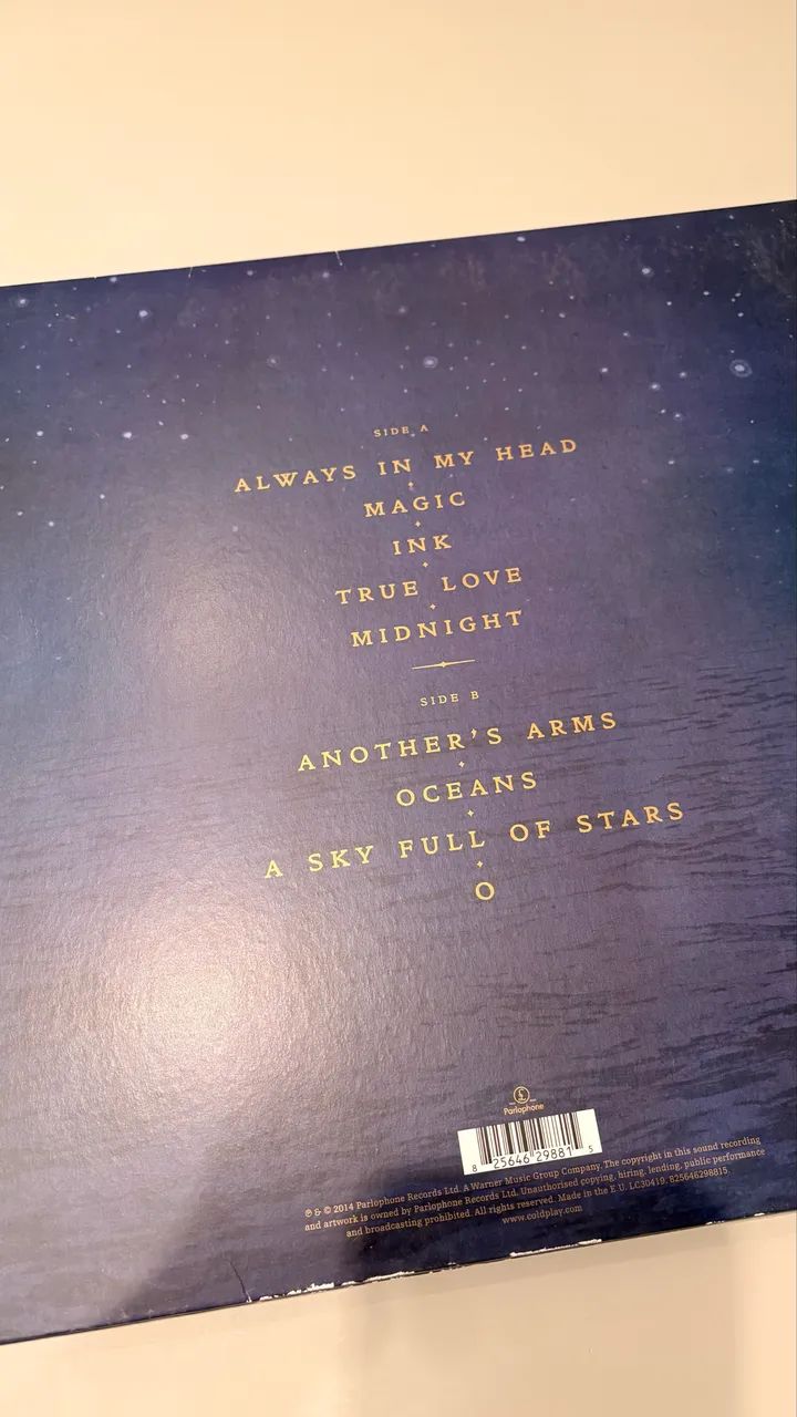 Disco vinil coldplay  - Foto 2