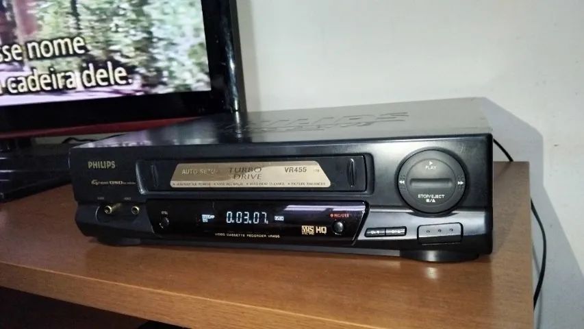 video cassete Philips VR455 otimo estado - Foto 4