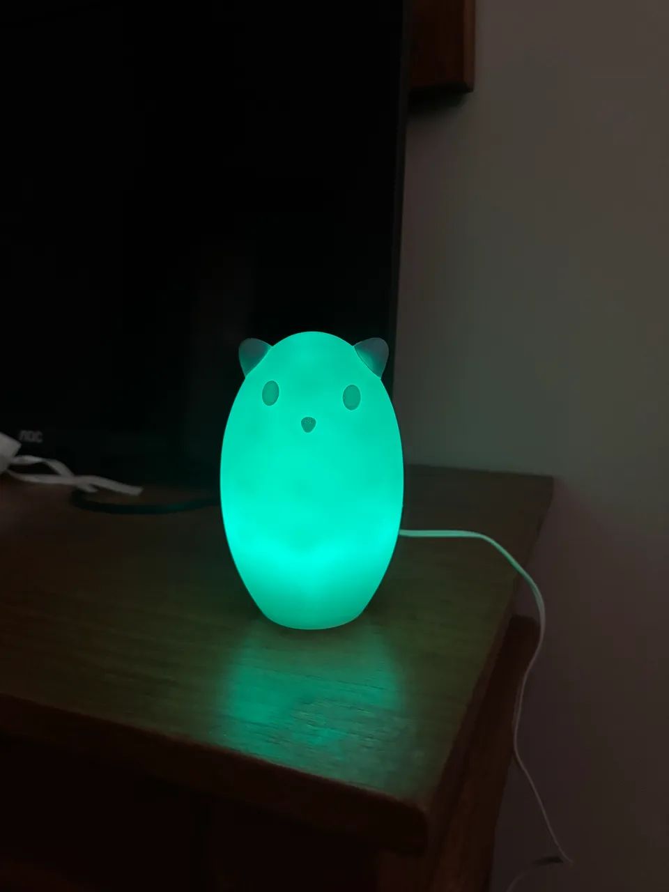 Luminária Otaku IKEA Spoka Ghost Cat