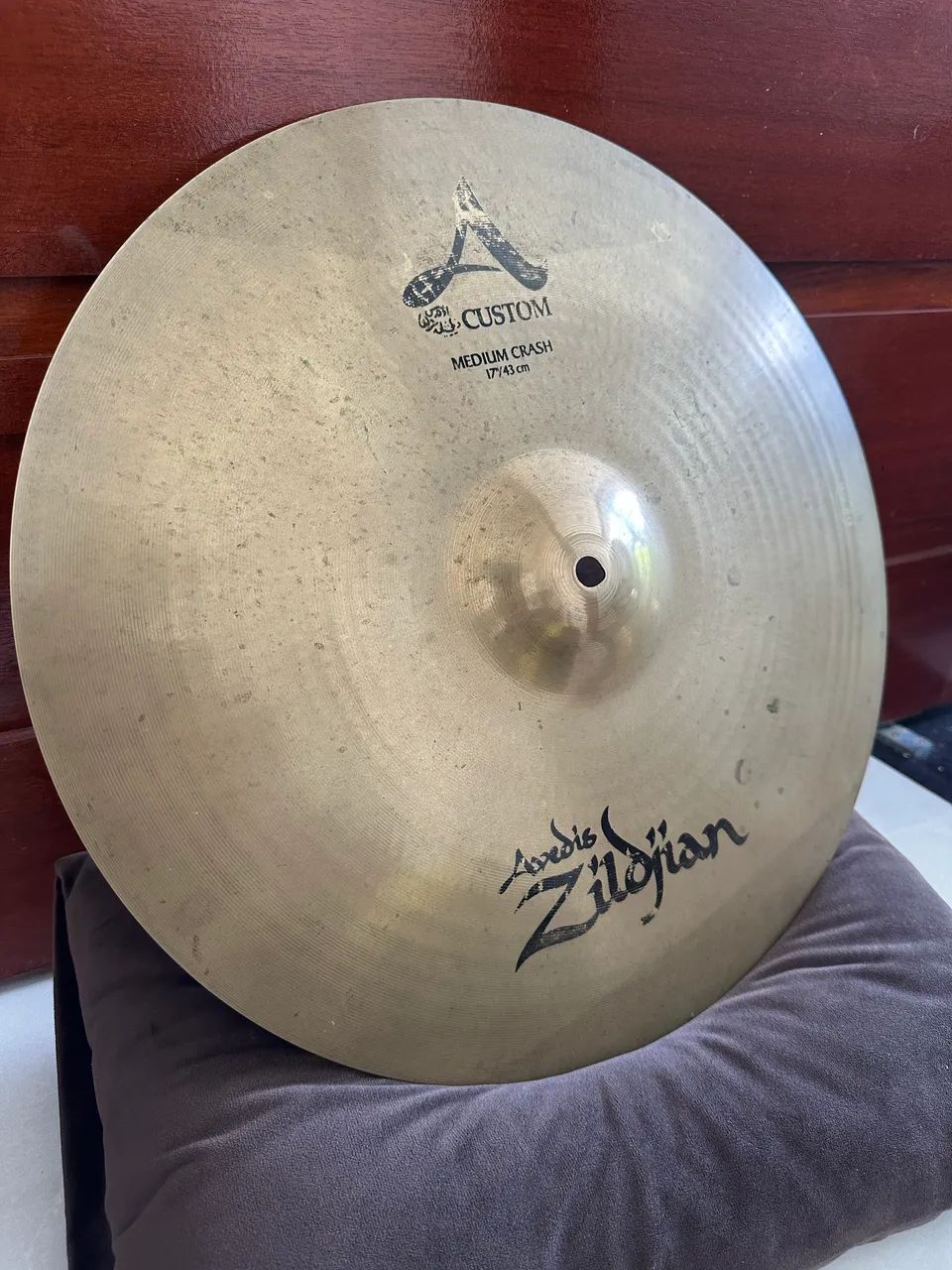 Prato Zildjian A custom medium Crash 17 - Foto 2