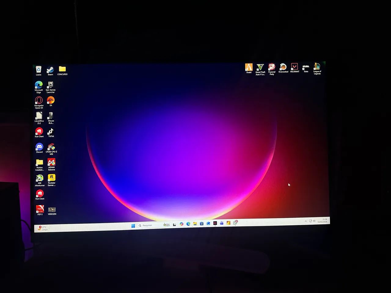 MONITOR PICHAU 75hz 