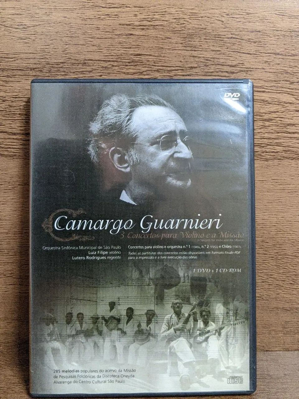 DVD Camargo Guarnieri - 3 Concertos para Violino e a Missão + CD-ROM