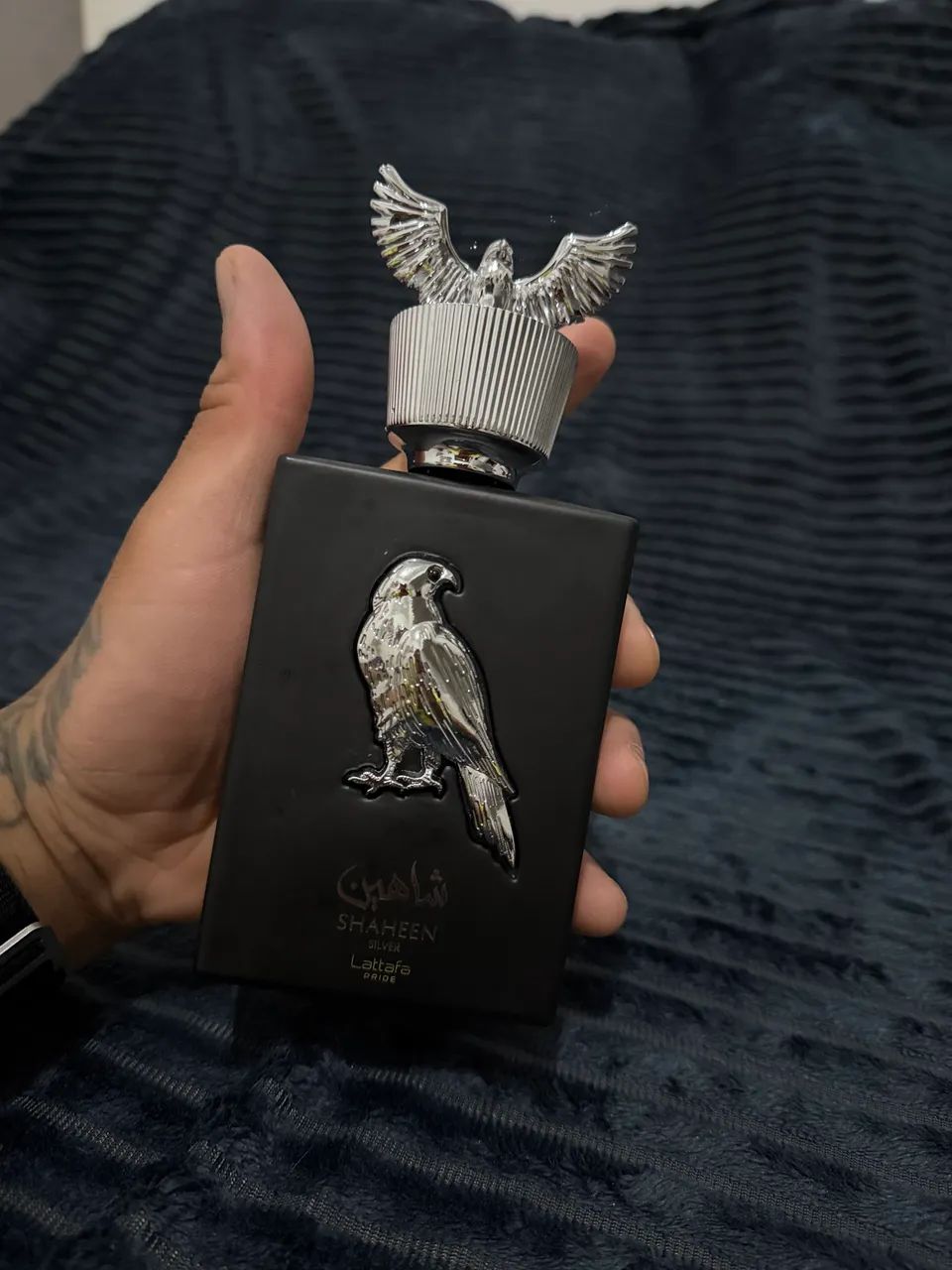 Shaheen Silver, uma fragrância da linha Lattafa Pride.100ml