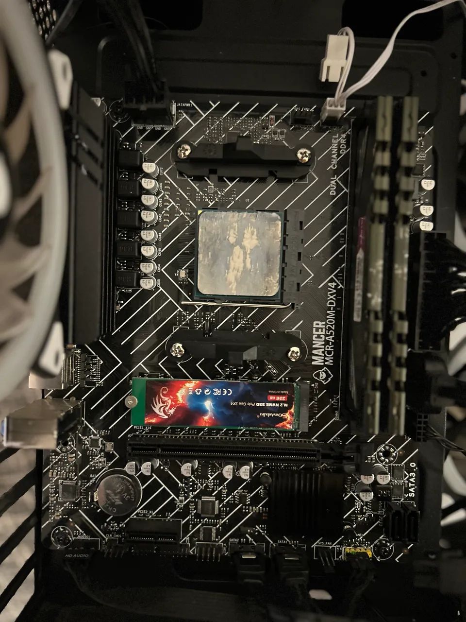 Kit Ryzen 5 5500 + A520m - Foto 2