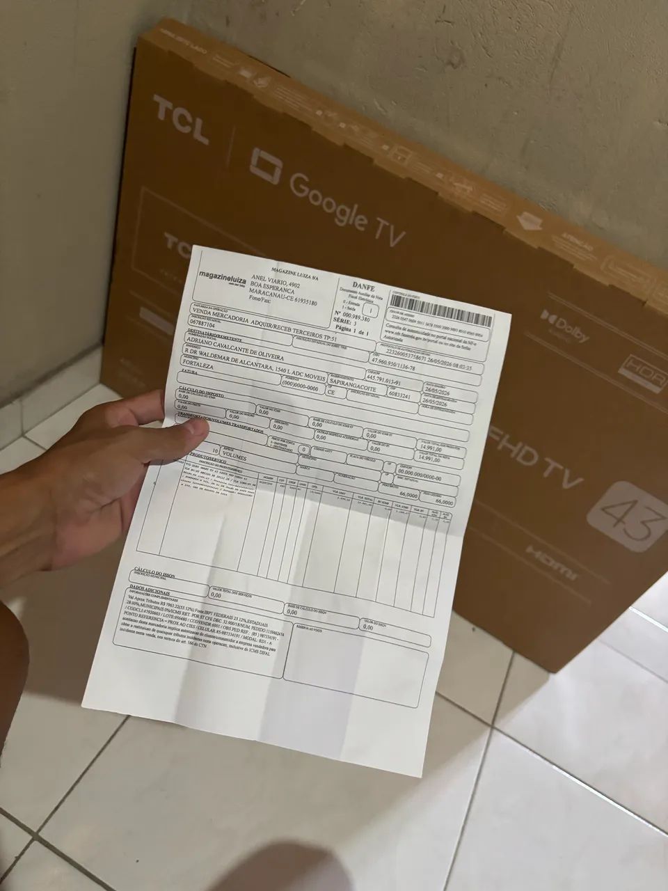 Smart TV TCL de 43? zera  - Foto 3