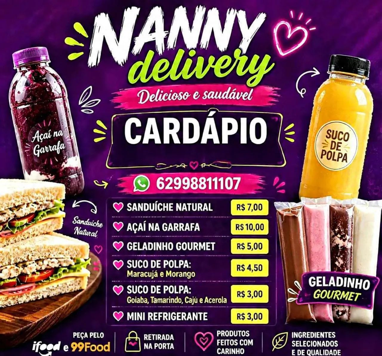 Produção diária e para eventos 
