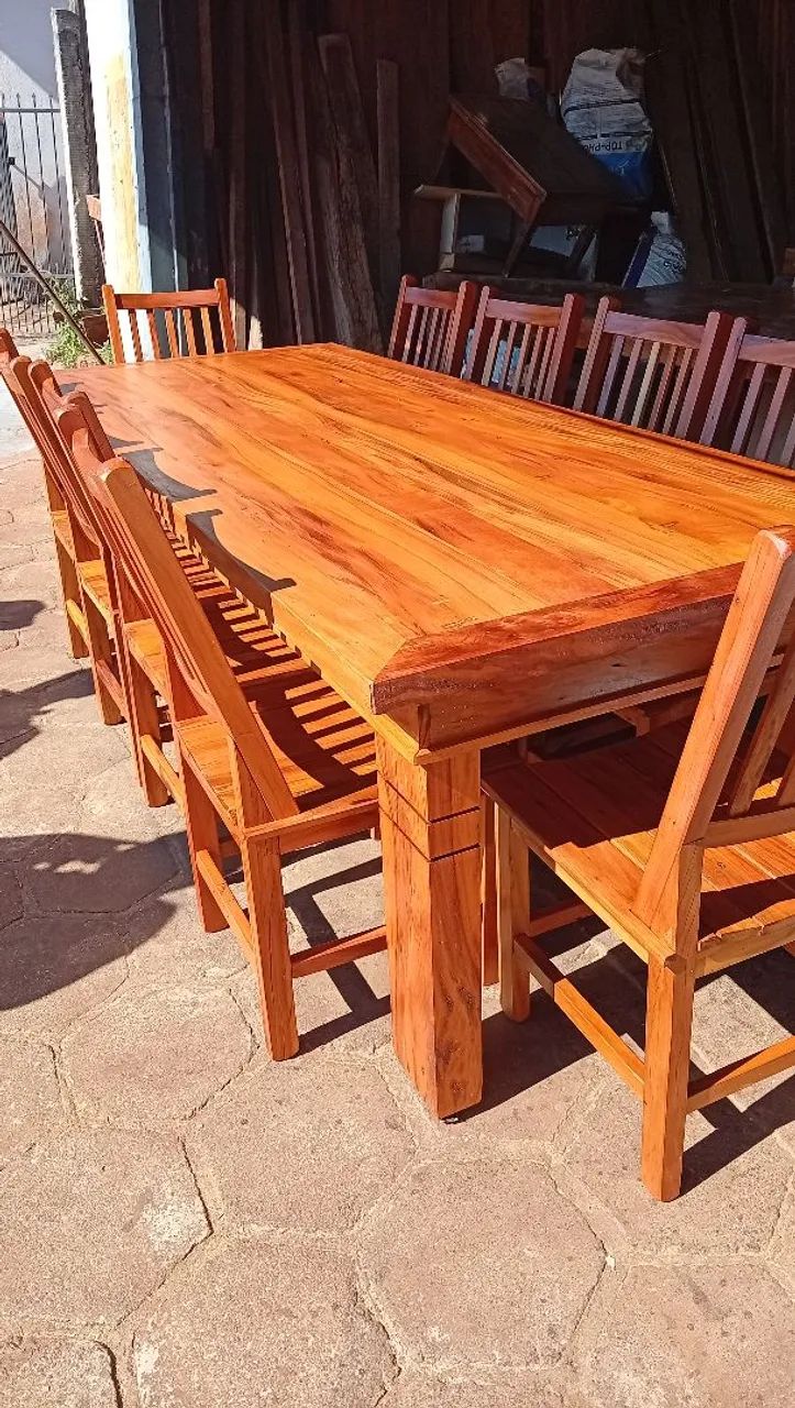Mesa com cadeiras direto da fábrica 