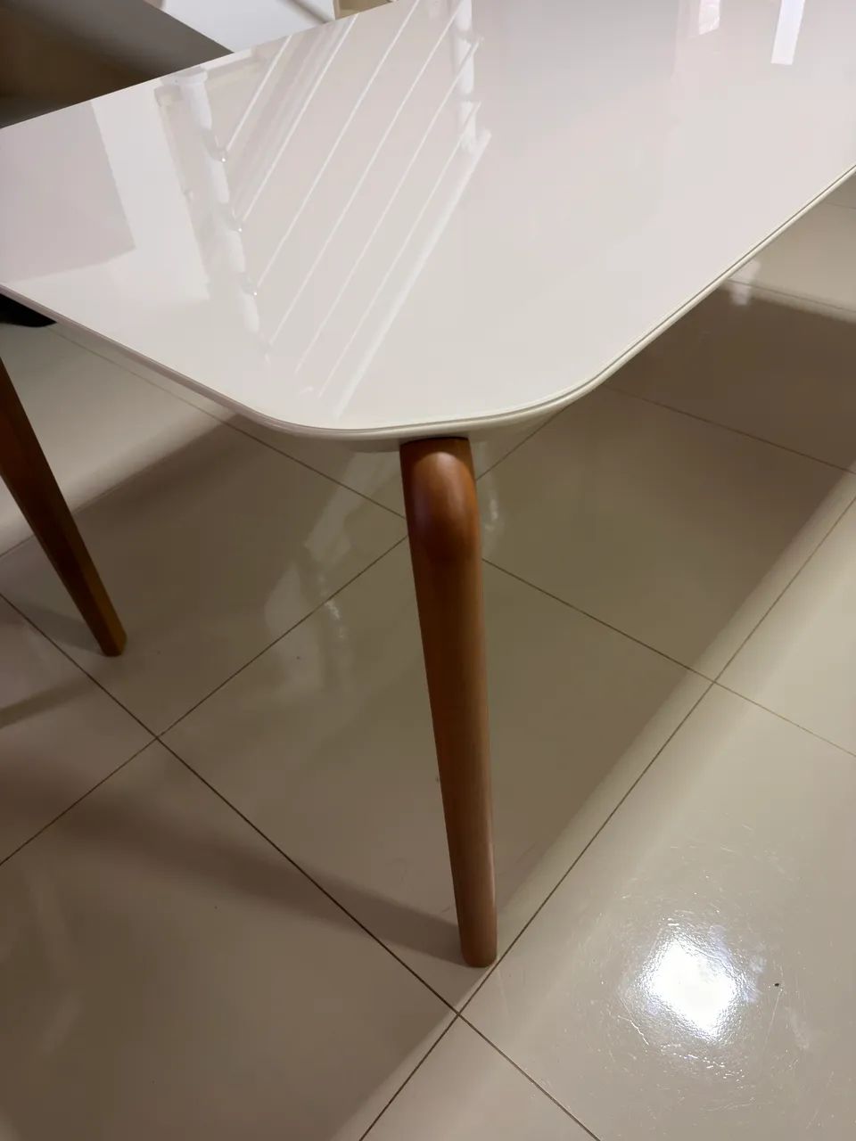 MESA DE JANTAR MADEIRA MACIÇA 6 LUGARES - Foto 5