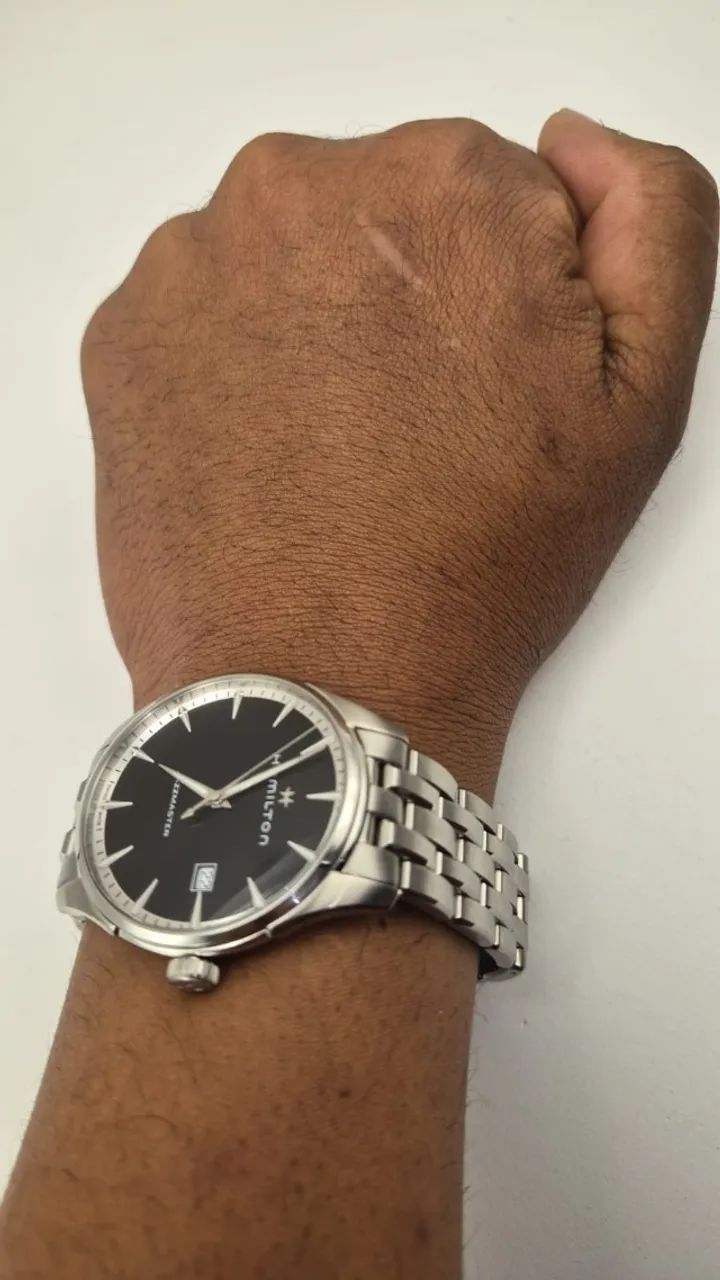 Relogio Hamilton Jazzmaster Viewmatic Automatic H32455131 - Original - Foto 2
