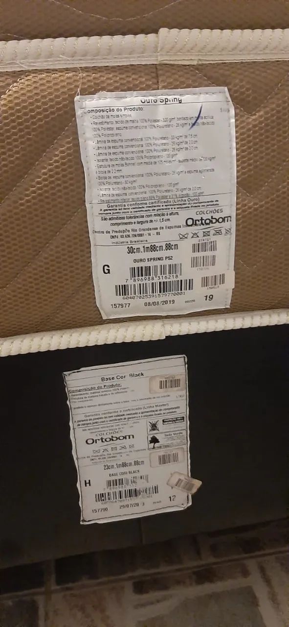 Colchão de solteiro com cama box - Foto 3