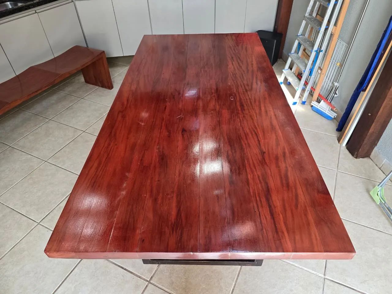 Mesa madeira maciça  - Foto 3