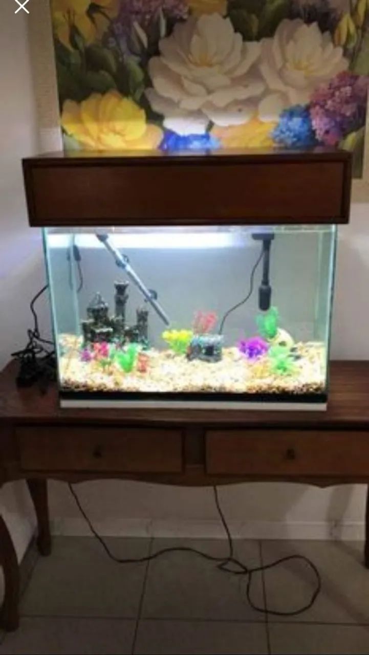 Vendo Aquário de 100 Litros