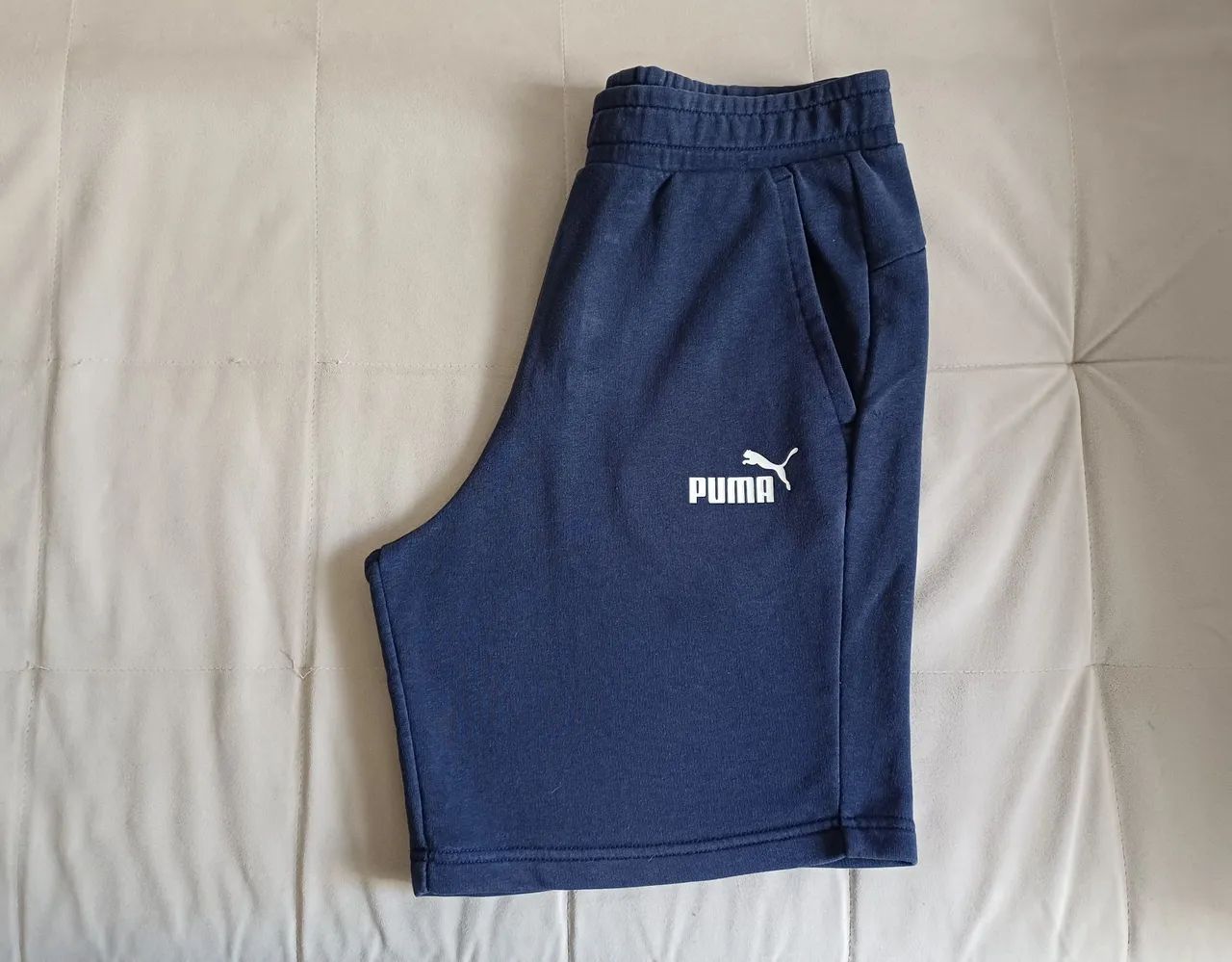 Bermuda moletom masculina Puma tam M