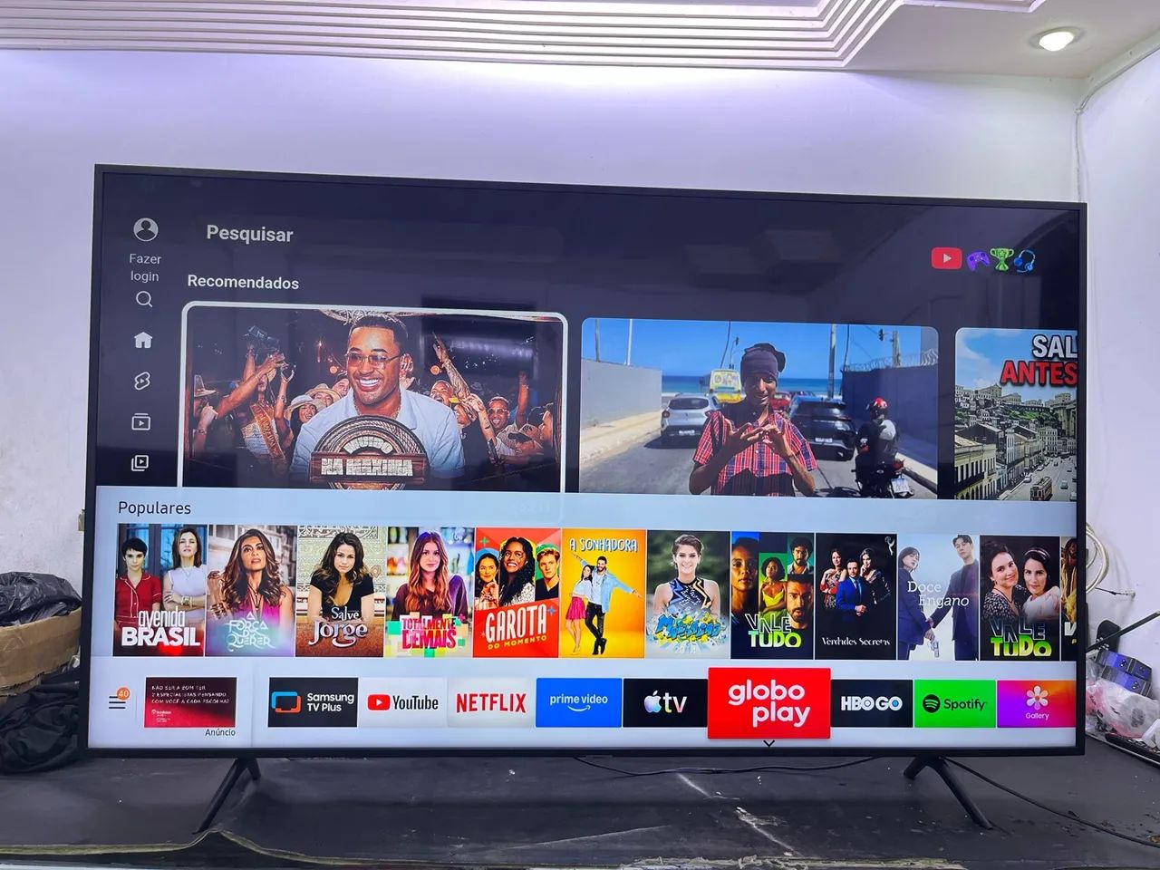 TV SAMSUNG 75 POLEGADAS SMART 