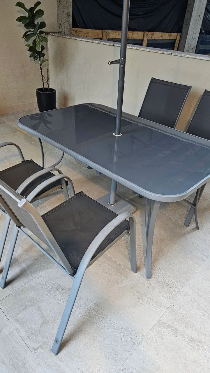 Conjunto Mesa área externa - Foto 2