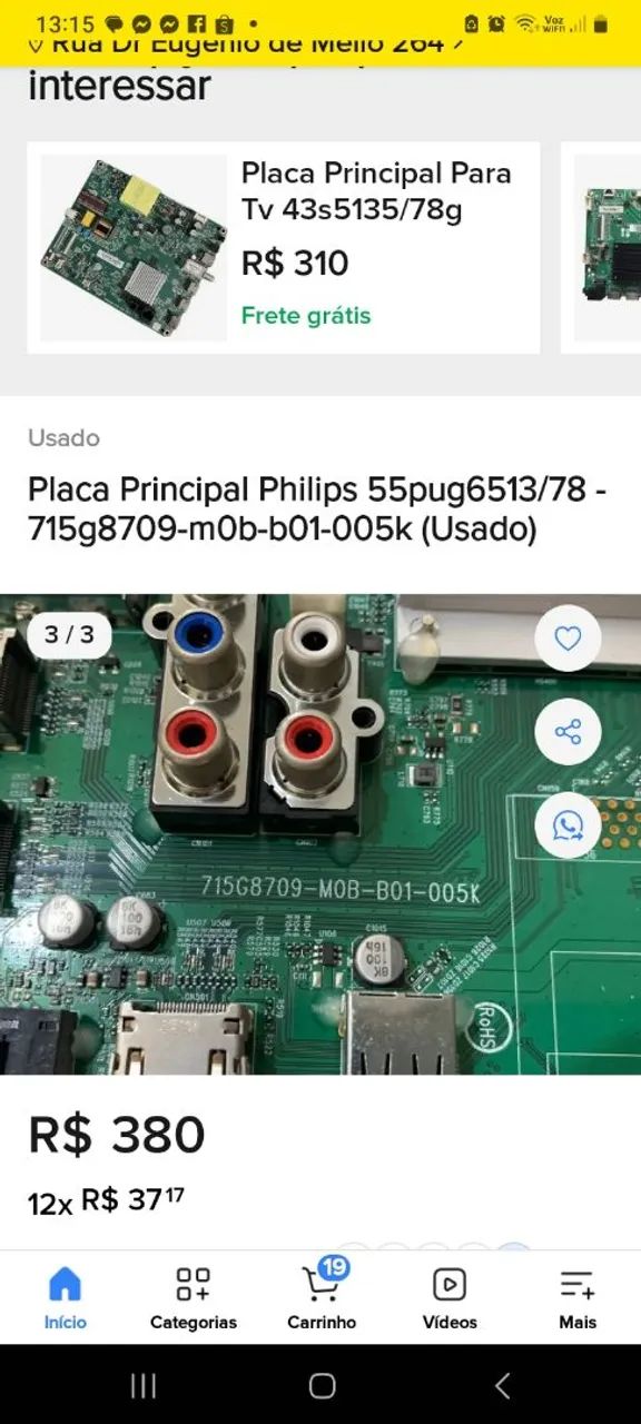 Placa principal tv philips 55pug6513/78 - Foto 2
