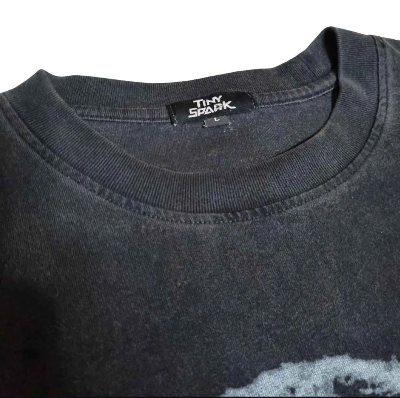 Camiseta Oversized Tiny Spark Vintage - Estonada Streetwear - Foto 4