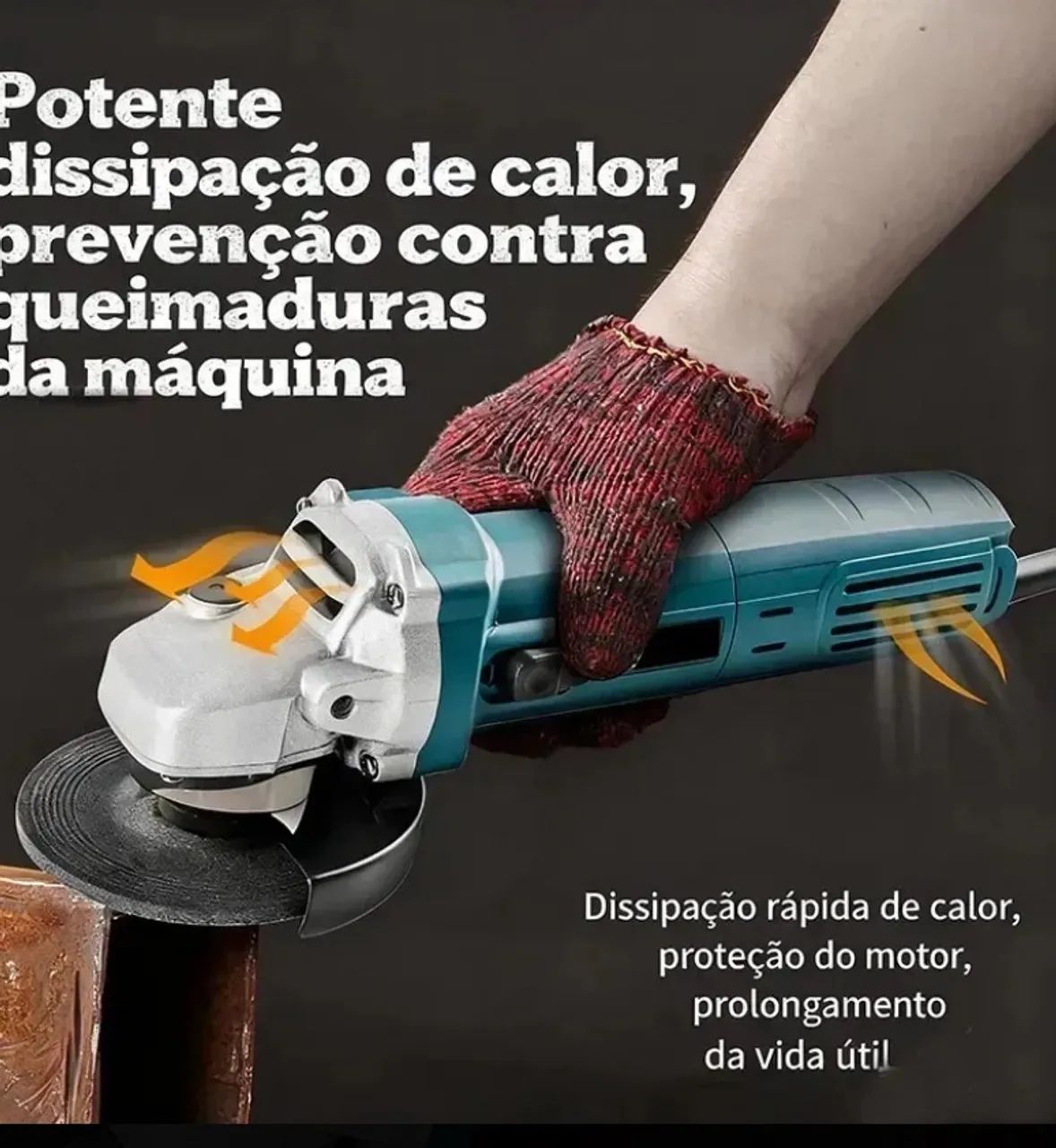 Lixadeira Esmerilhadeira 220 volts  - Foto 2