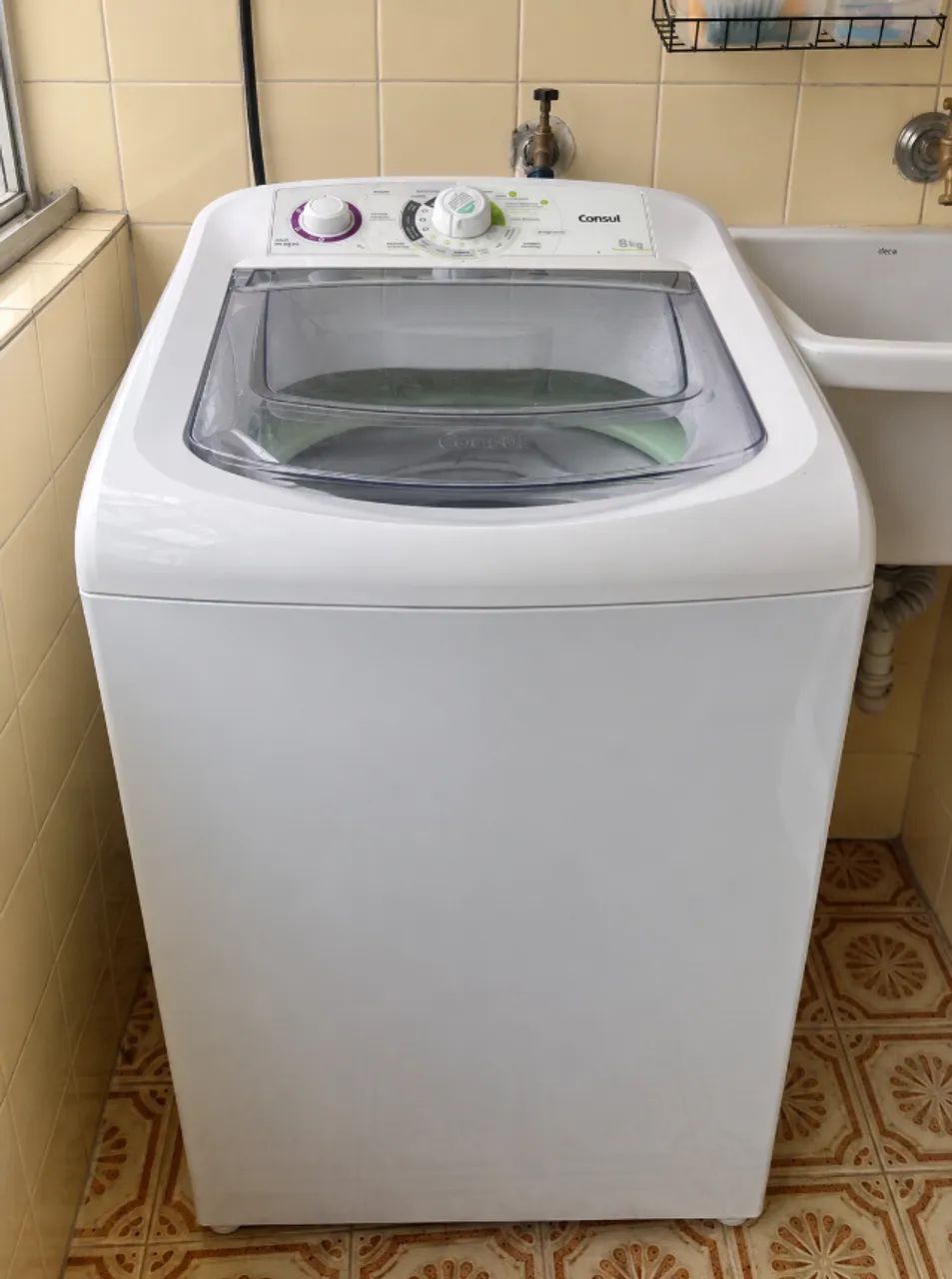 Máquina de Lavar Consul 8kg 127V - Funcionando Perfeitamente