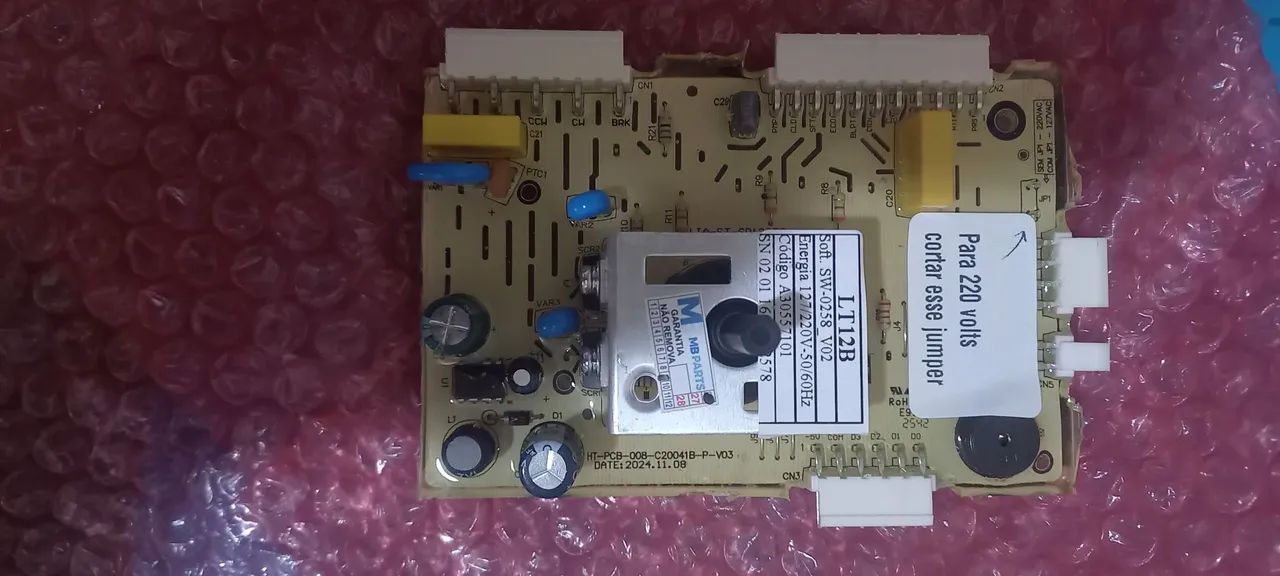 Placa de potencia lavadora eletrolux