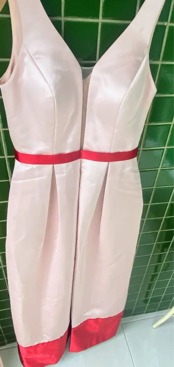 Vestido longo de casamento 