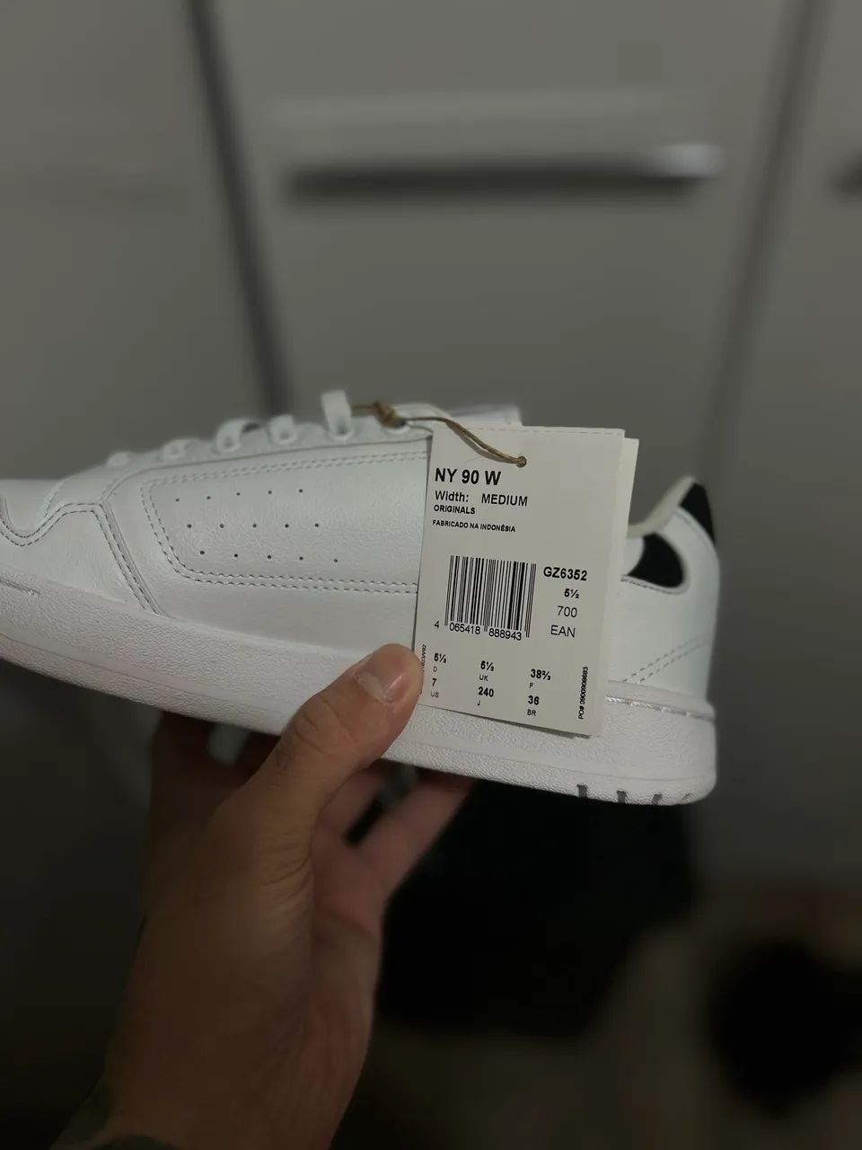 Tênis Adidas Ny 90 Original {Branco e rosa} num36 - Foto 3