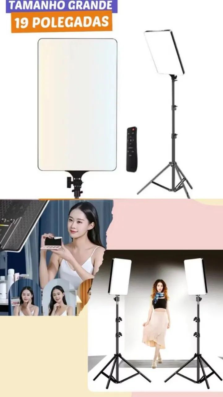 Iluminador LED retangular 