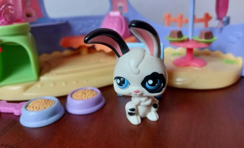 Littlest Pet Shop (LPS) Bakery Playset 2007 - incluindo coelho e brinde! - Foto 2