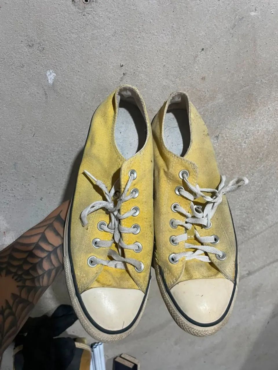Converse All Star Amarelo (Numero 39) - Foto 5