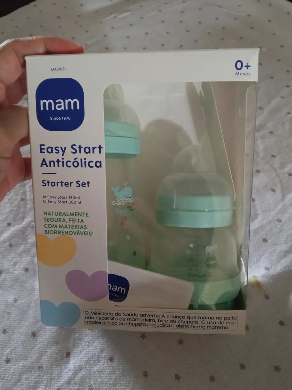 Mamadeiras da marca mam 