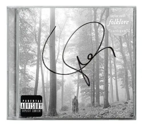 CD Folklore Autografado Taylor Swift Lacrado - CDs, DVDs etc