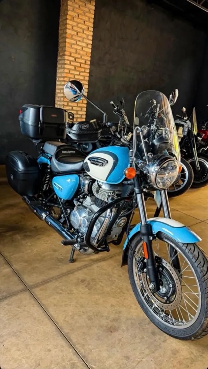 Meteor 350 Aurora Blue Completa  - Foto 3