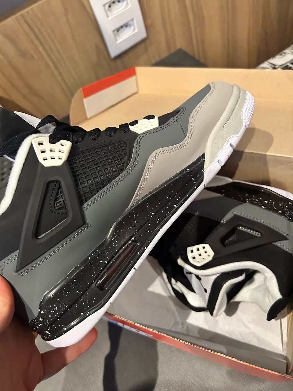 Tênis air Jordan 4 retrô fear  - Foto 5